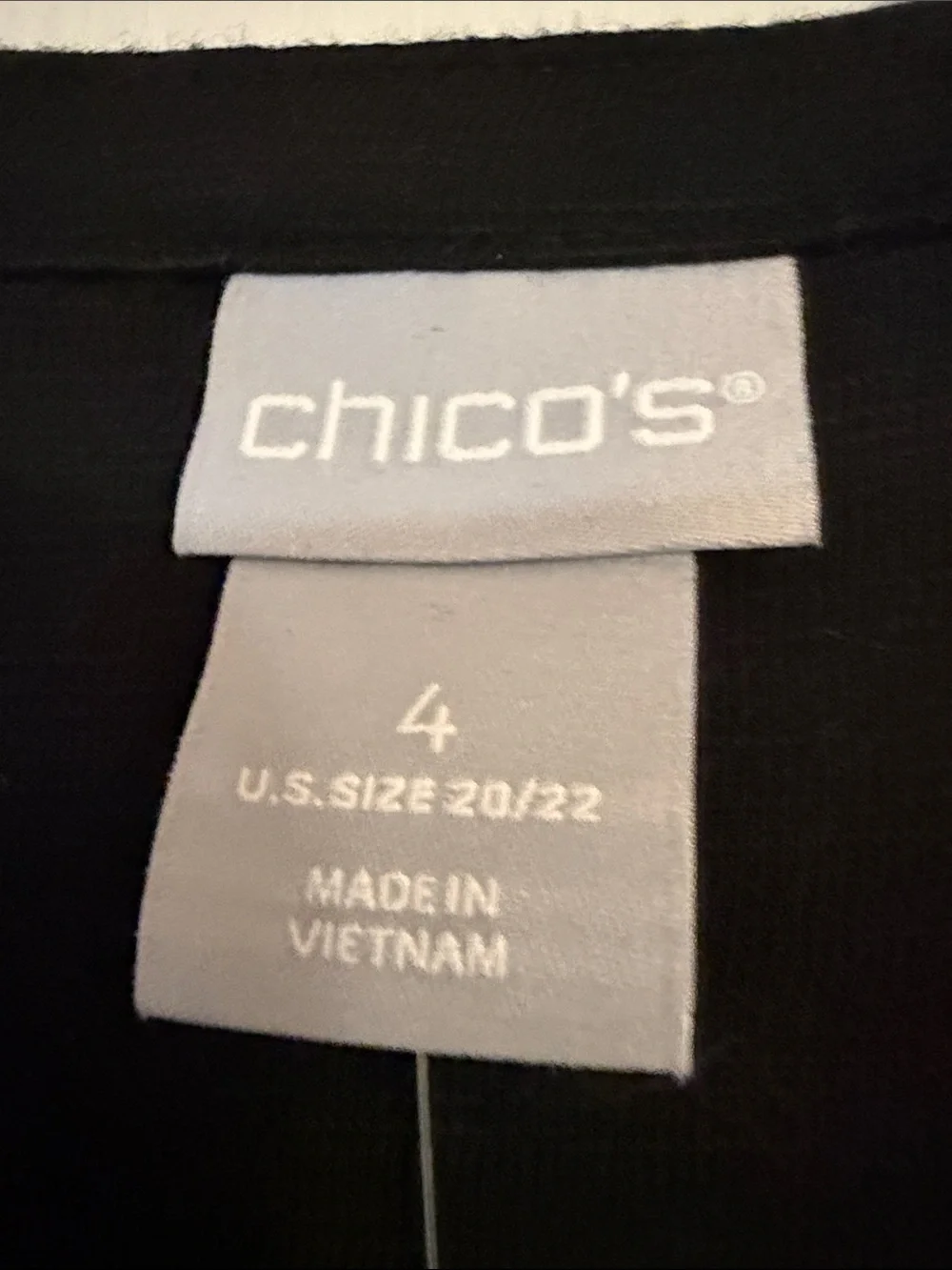 Chico's Black Sleeveless Maxi Dress. With pockets!!